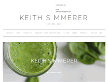 Tablet Screenshot of keithsimmerer.com